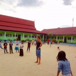Volleyball in Kumai :-)