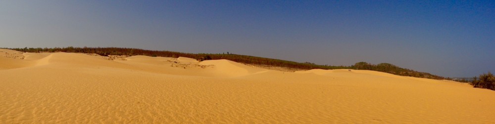Rote Sanddünen in der Nähe von Mui Ne - Schön anzusehen
