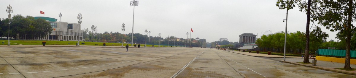 Hanoi - Bah-Dinh-Platz am Ho-Chi-Minh Mausoleum