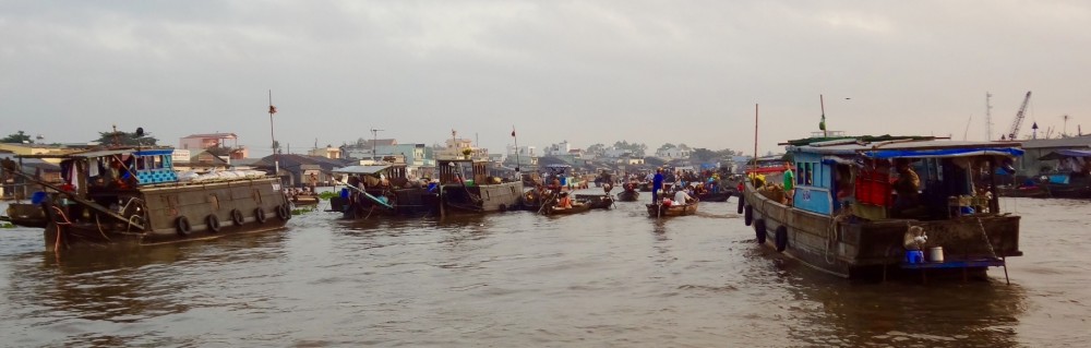 Mekong-Delta Schwimmende Märkte