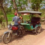 Battambang - Unser Tuktuk