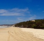 Flanieren am Rainbow Beach